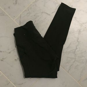 forest green athletic leggings